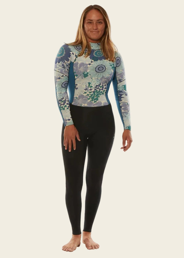 SISSTR YOUTH SUMMER SEAS 3/2 PRINT BZ GBS SUIT - LGA - Stoke Outlets