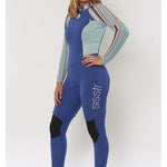 Sisstrevolution SUMMER SEAS CLR BLOCK BK ZIP FULL SUIT -BJB - Stoke Outlets