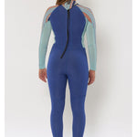 Sisstrevolution SUMMER SEAS CLR BLOCK BK ZIP FULL SUIT -BJB - Stoke Outlets