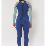 Sisstrevolution SUMMER SEAS CLR BLOCK BK ZIP FULL SUIT -BJB - Stoke Outlets