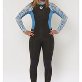 Sisstrevolution SUMMER SEAS CLR BLOCK BK ZIP FULL SUIT -OCE - Stoke Outlets