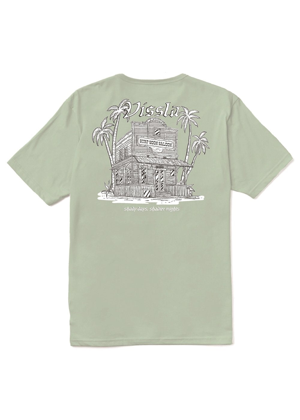 Surf Goon Saloon Organic Tee-AGA - Stoke Outlets