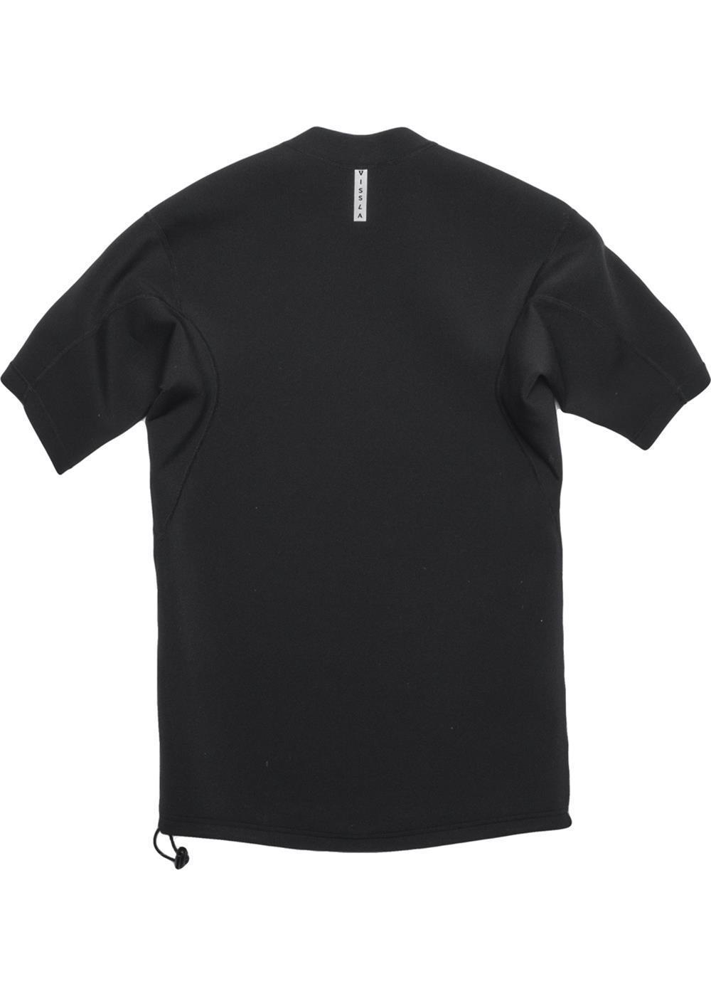 VISSLA 1MM PERFORMANCE JACKET SS - BLK - Stoke Outlets