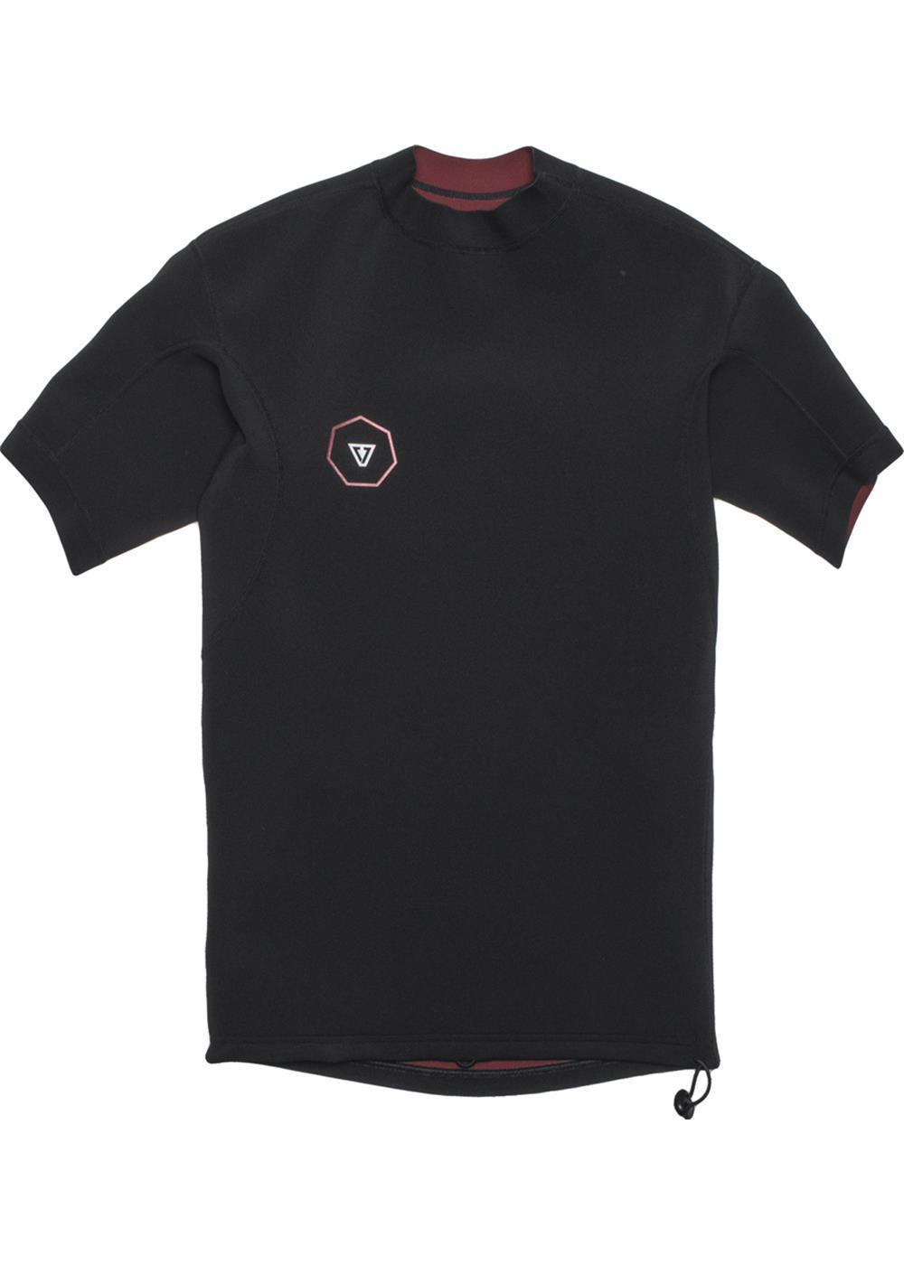 VISSLA 1MM PERFORMANCE JACKET SS - BLK - Stoke Outlets