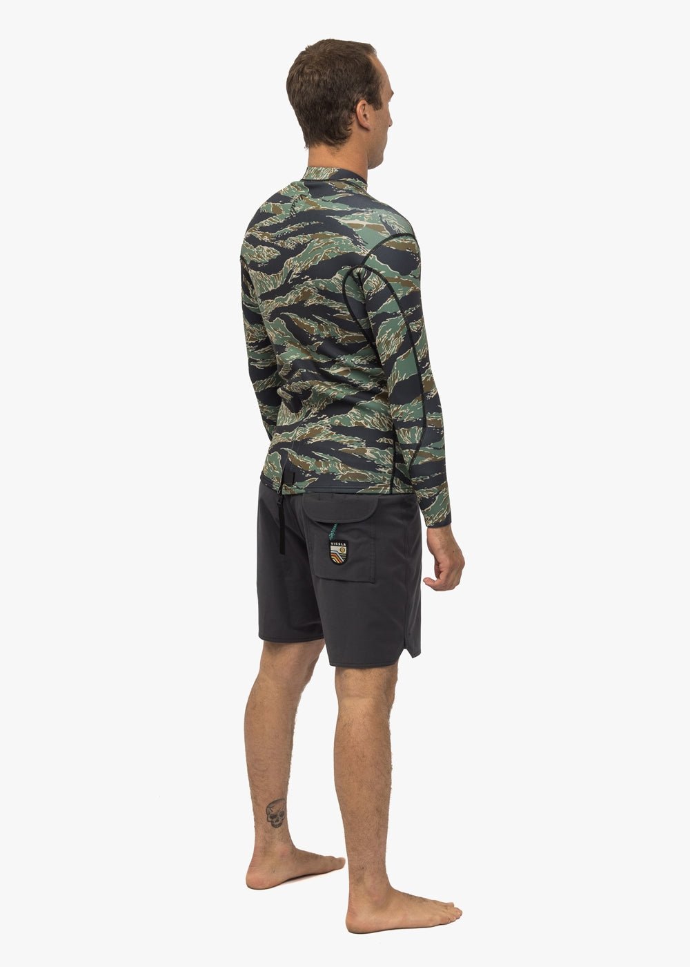 【美】VISSLA PERFORMANCE JACKET SS 1MM CAMO Vissla 7 Seas 1MM Long Sleeve Wetsuit Jacket – Stoke Outlets