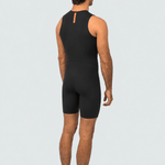Vissla 7 Seas 2-2 Short John Wetsuit, Black - Stoke Outlets