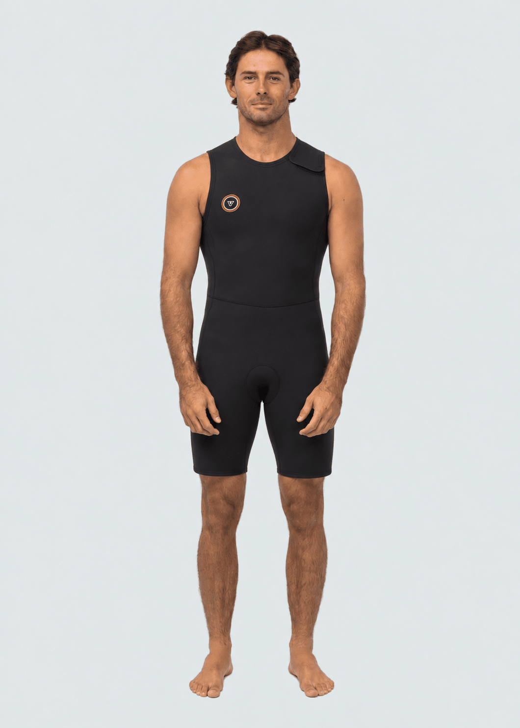 Vissla 7 Seas 2-2 Short John Wetsuit, Black - Stoke Outlets