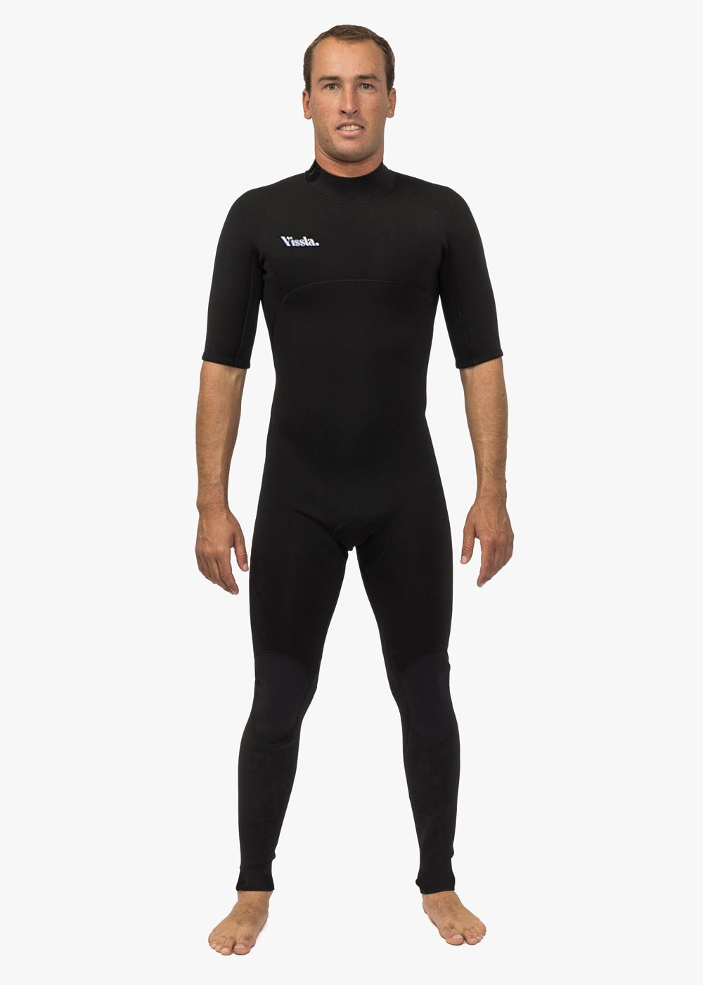 Vissla 7 SEAS 2 - 2 SS FULL BACK ZIP - BLK - Stoke Outlets