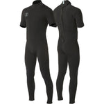Vissla 7 SEAS 2 - 2 SS FULL BACK ZIP - BLK - Stoke Outlets