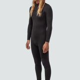 Vissla 7 Seas 4-3 Full Chest Zip Wetsuit, Stealth - Stoke Outlets