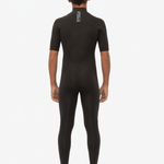 Vissla 7 Seas Boys 2/2 Short Sleeve Spring Suit, Black - Stoke Outlets