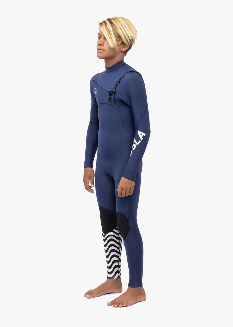 Vissla 7 SEAS BOYS 3 - 2 FULL CHEST ZIP - NVL - Stoke Outlets