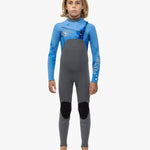 Vissla 7 SEAS BOYS 4 - 3 FULL CHEST ZIP - TIE - Stoke Outlets