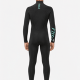 Vissla 7 Seas Boys 4/3 Full Suit Chest Zip, Black - Stoke Outlets