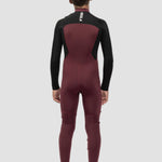 Vissla 7 Seas Boys Bolt 3/2 Full Suit Chest Zip, Wine - Stoke Outlets