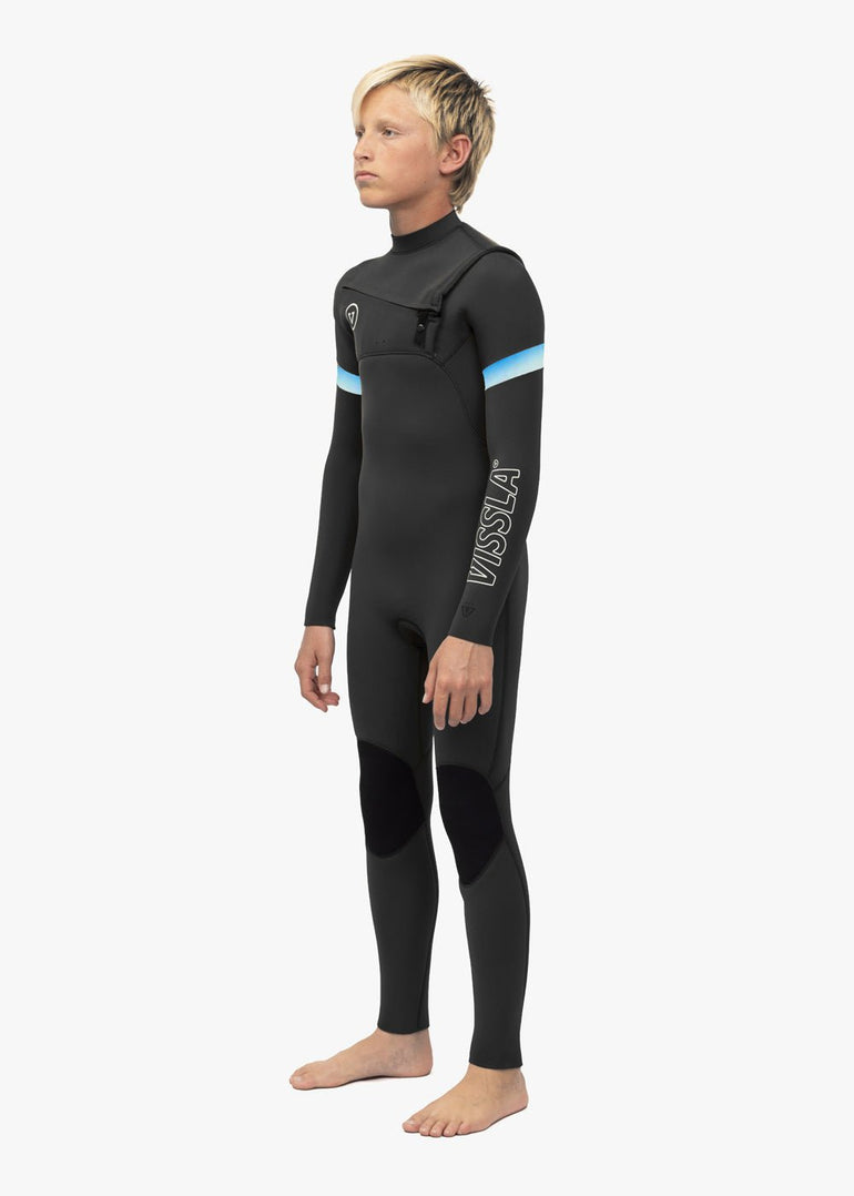 Vissla 7 SEAS BOYS RADITUDE 3 - 2 FULL CHEST ZIP - BL2 - Stoke Outlets