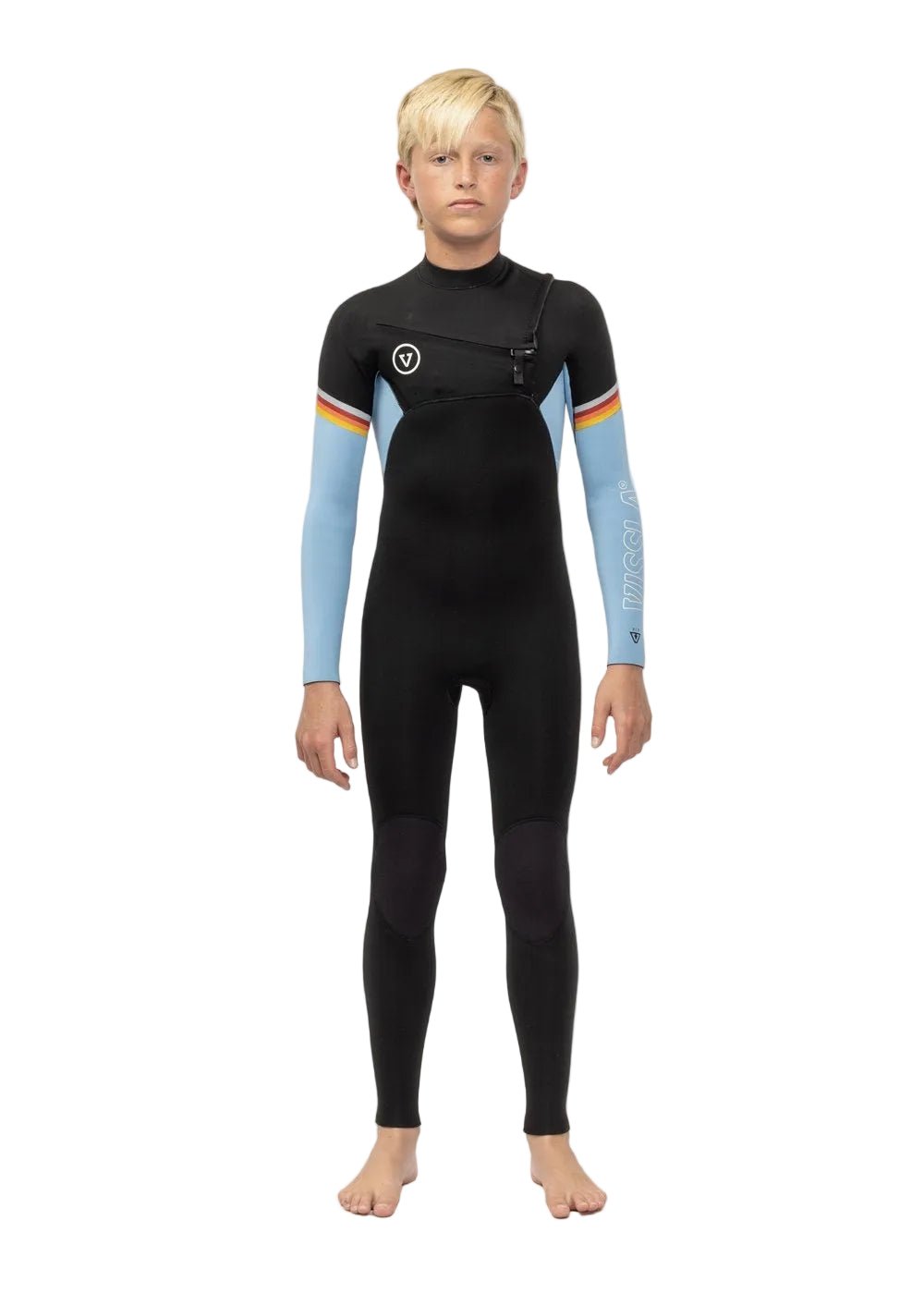 VISSLA 7 SEAS BOYS RADITUDE 4-3 FULL CHEST ZIP-BLB - Stoke Outlets