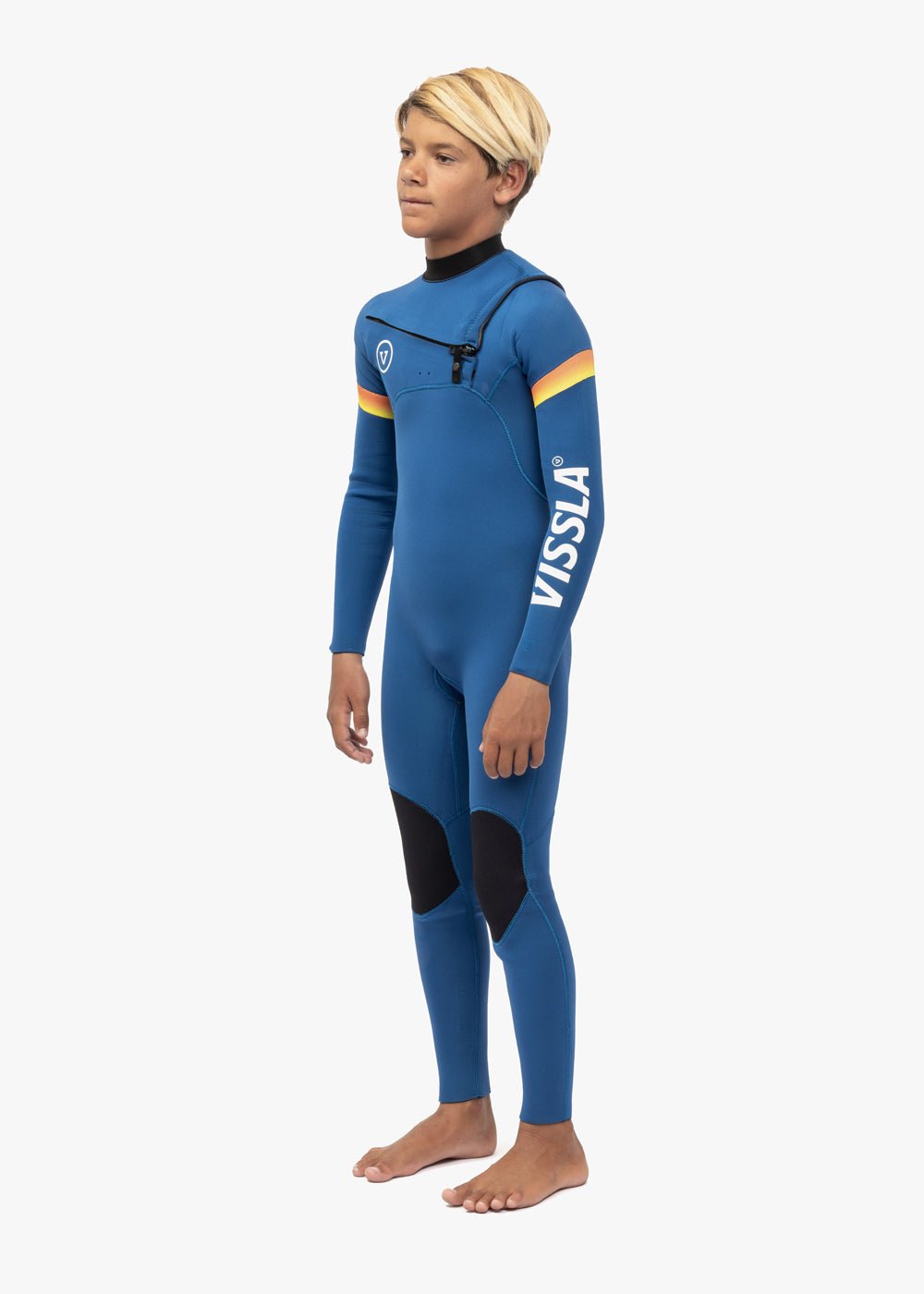 VISSLA 7 SEAS BOYS RADITUDE 4-3 FULL CHEST ZIP-HRB - Stoke Outlets