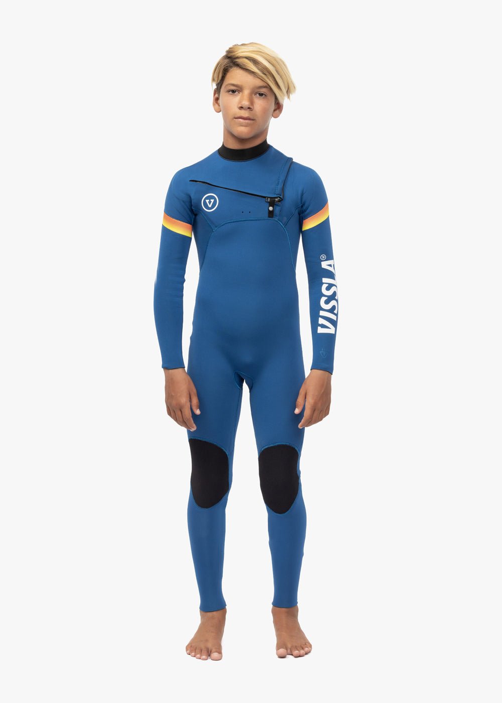 VISSLA 7 SEAS BOYS RADITUDE 4-3 FULL CHEST ZIP-HRB - Stoke Outlets