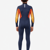 Vissla 7 Seas Boys Shredder 3/2 Full Suit Chest Zip, Navy - Stoke Outlets