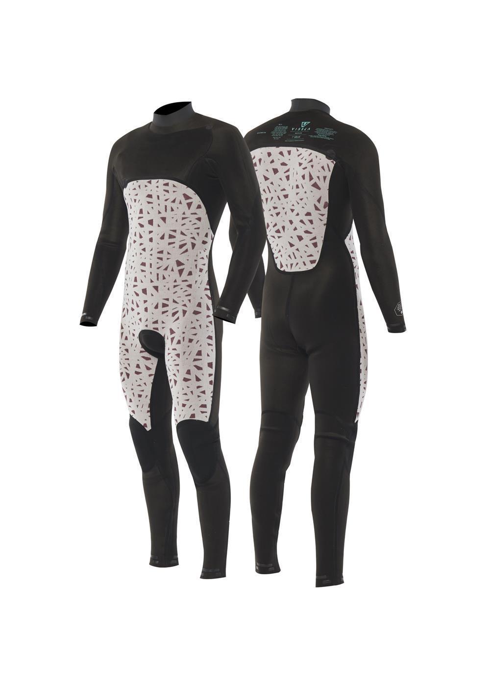 Vissla 7 SEAS RADITUDE 3 - 2 FULL CHEST ZIP - BL3 - Stoke Outlets