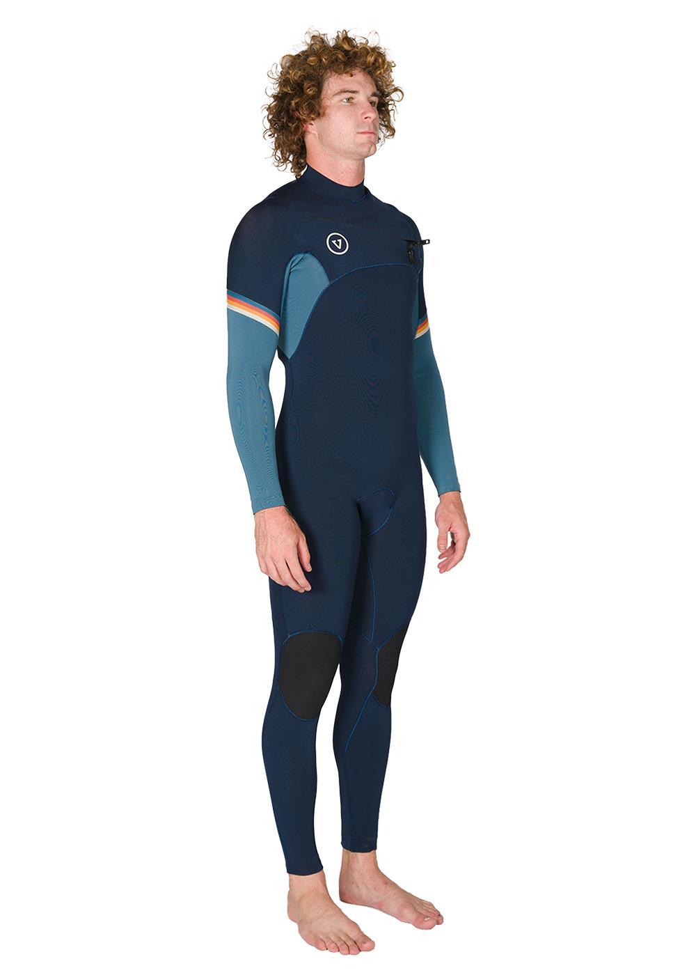 TH※ VISSLA WETSUIT Vissla 7 Seas Raditude 3-2 Full Chest Zip Wetsuit – Stoke