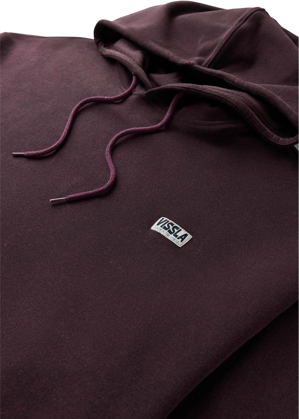 Vissla Acid Drop Oversized Eco Pull Over Hoodie Fleece - BUR - Stoke Outlets