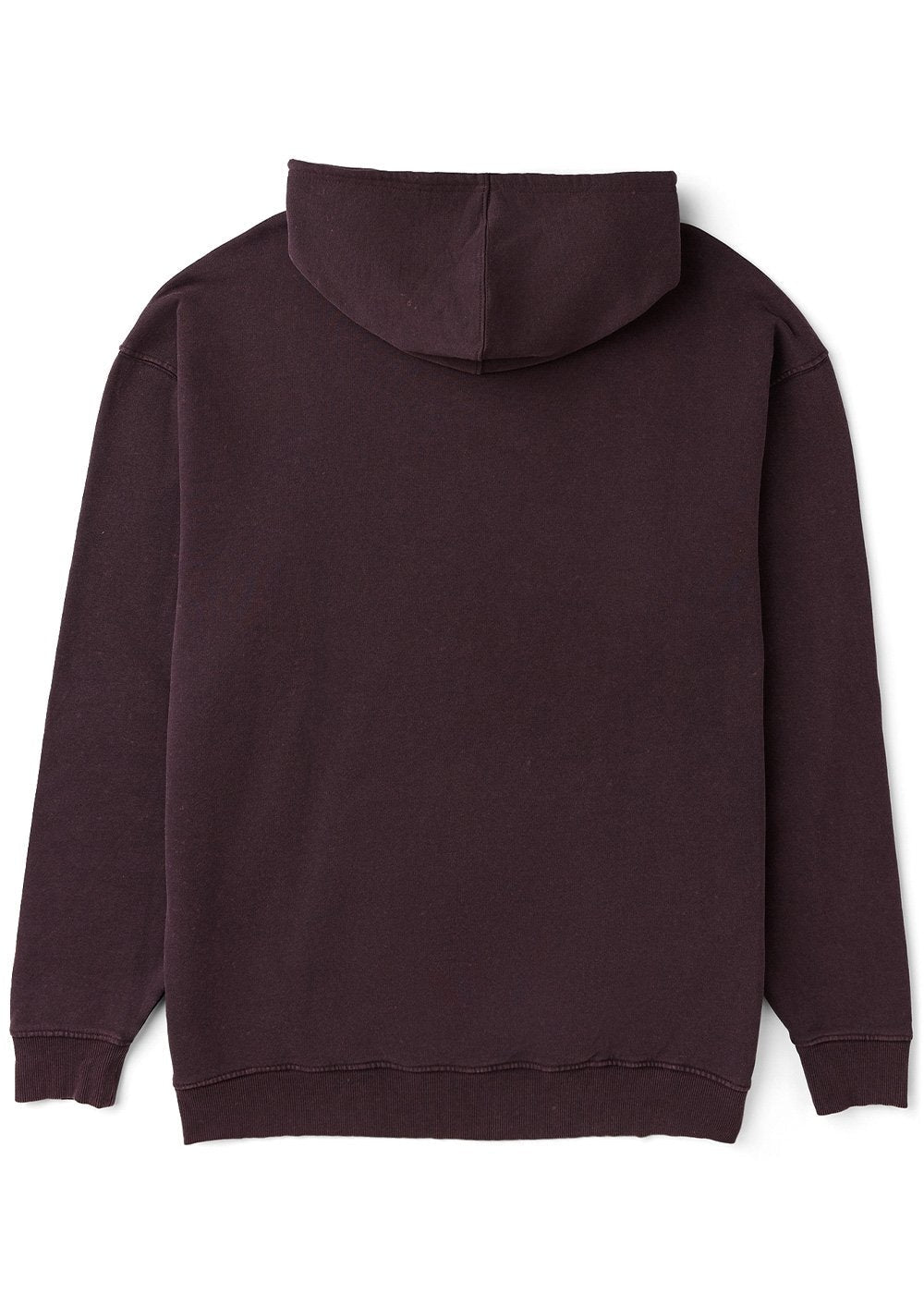 Vissla Acid Drop Oversized Eco Pull Over Hoodie Fleece - BUR - Stoke Outlets