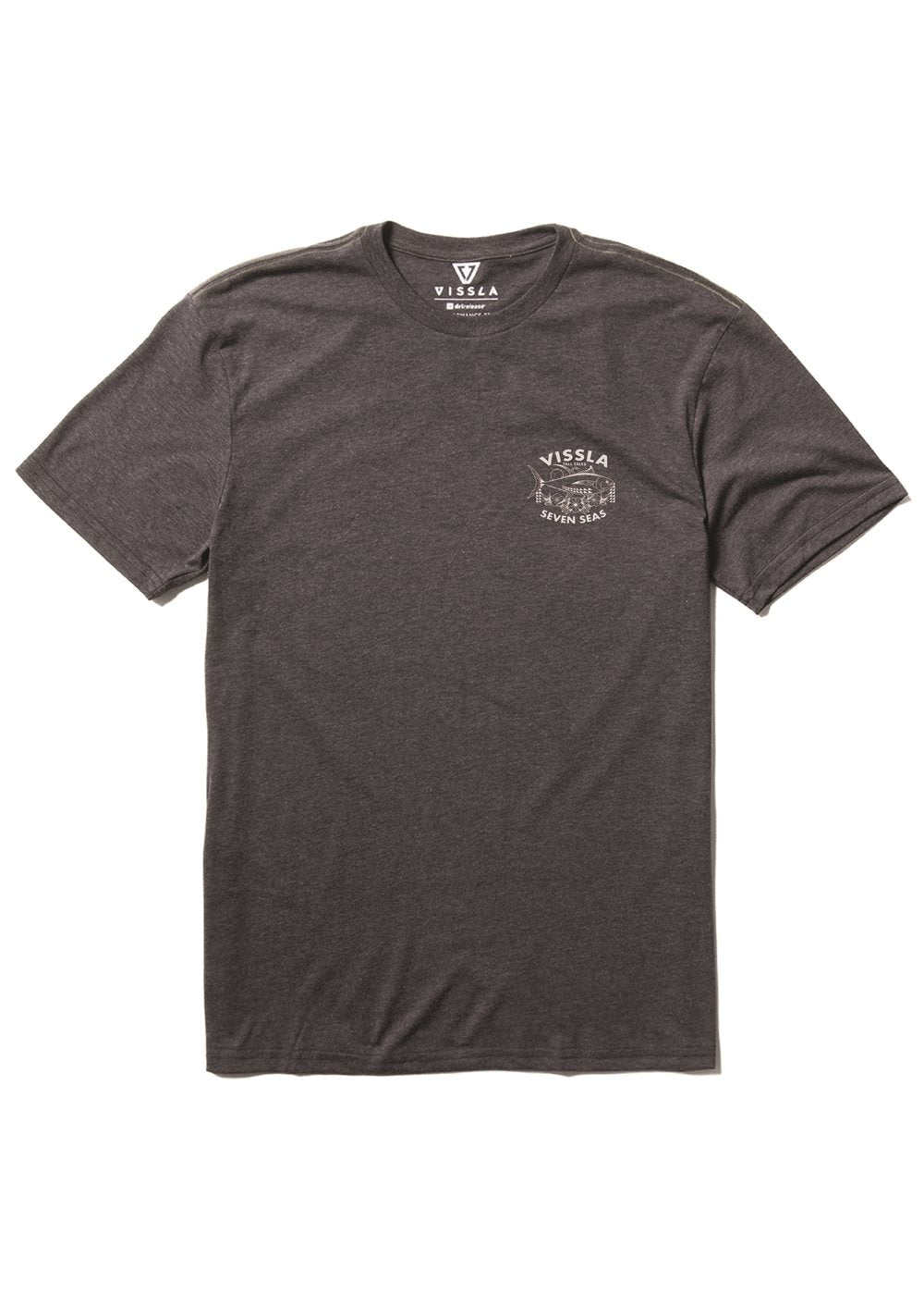 Vissla Ahi Comp Lite Eco Drirelease Tee-BLH - Stoke Outlets