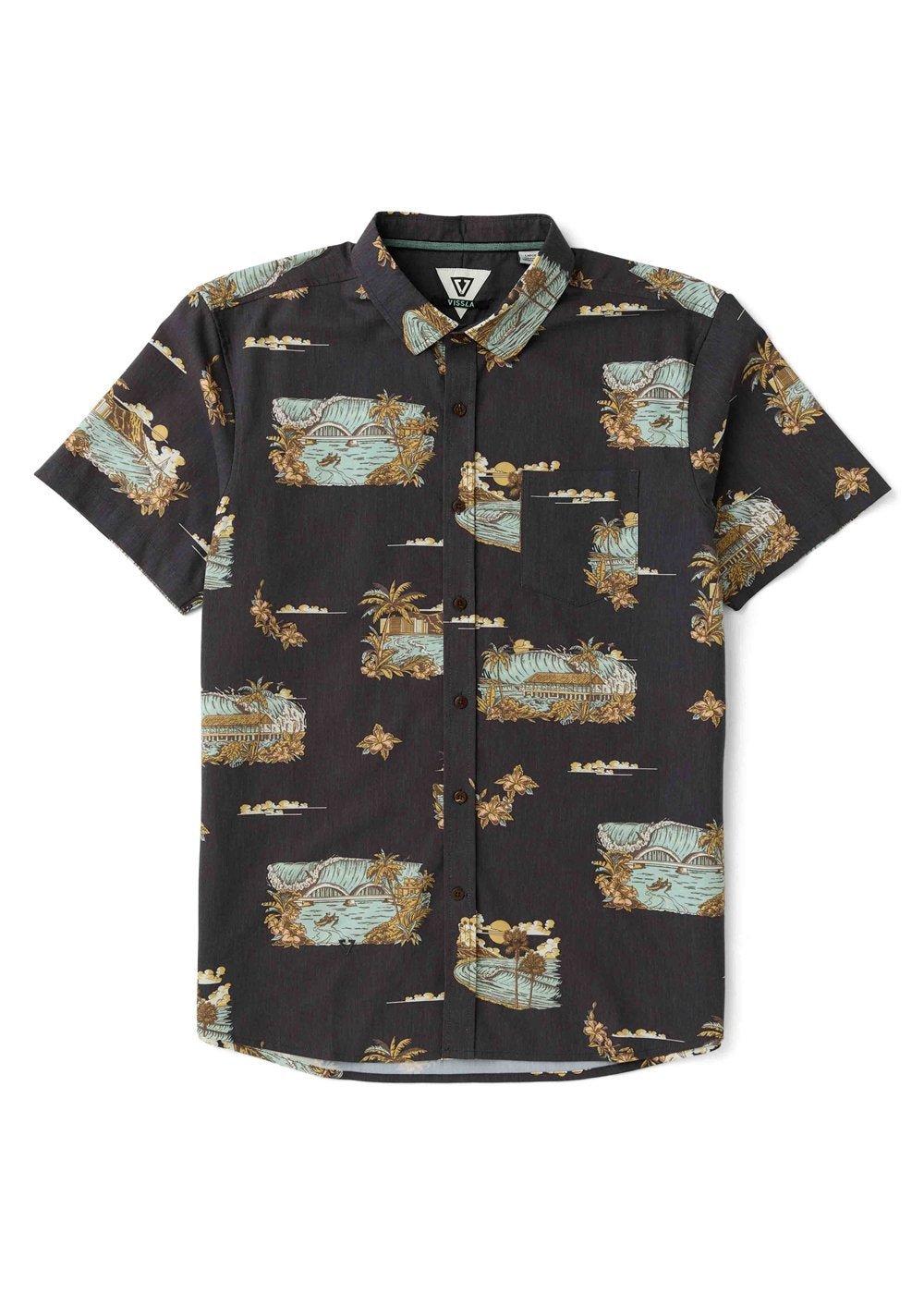 Vissla Aloha & Adios Eco Boys SS Shirt - PHA - Stoke Outlets