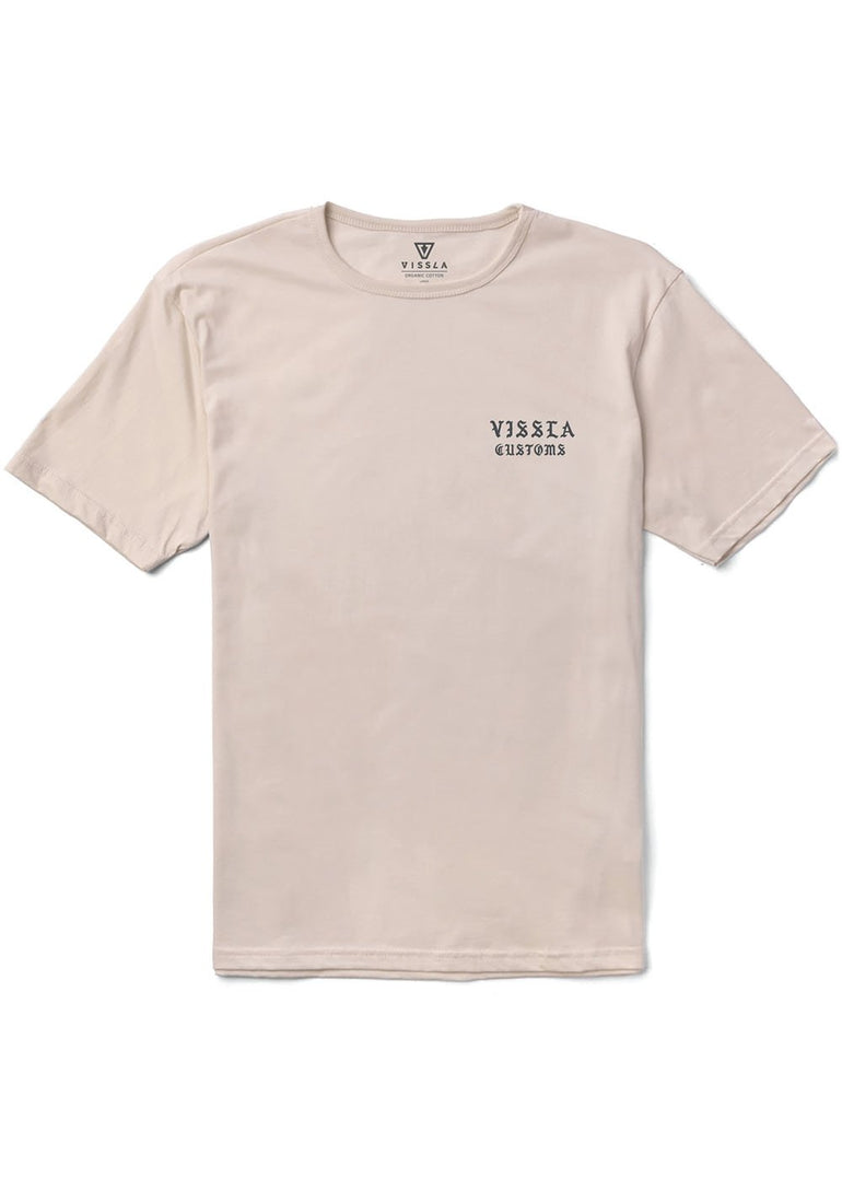 Vissla Archwaves Organic Tee - BON - Stoke Outlets