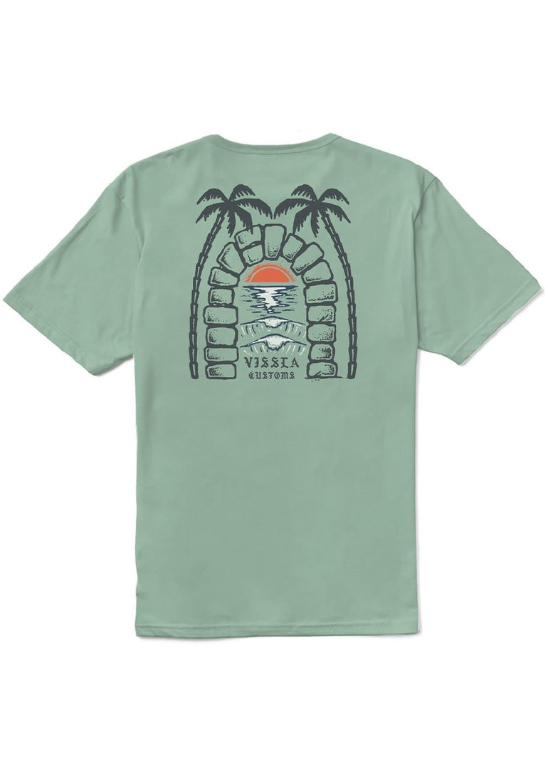 Vissla Archwaves Organic Tee - JDE - Stoke Outlets