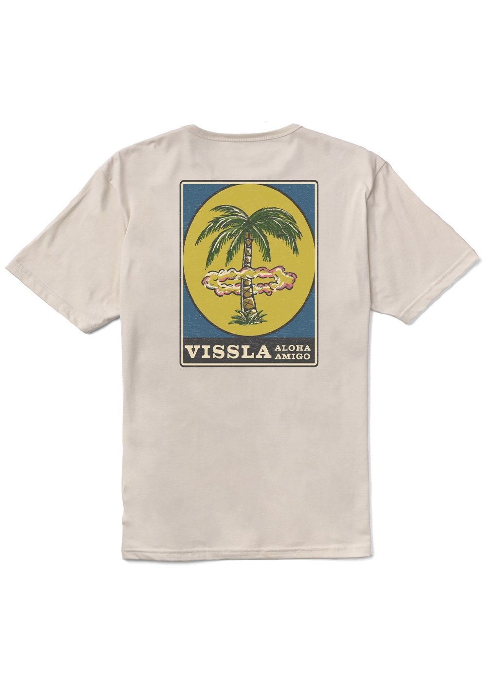 Vissla Atomic Palms Organic Tee - Stoke Outlets