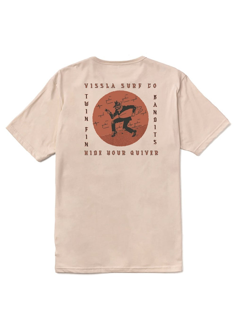 Vissla Bandit Organic Tee-BON - Stoke Outlets