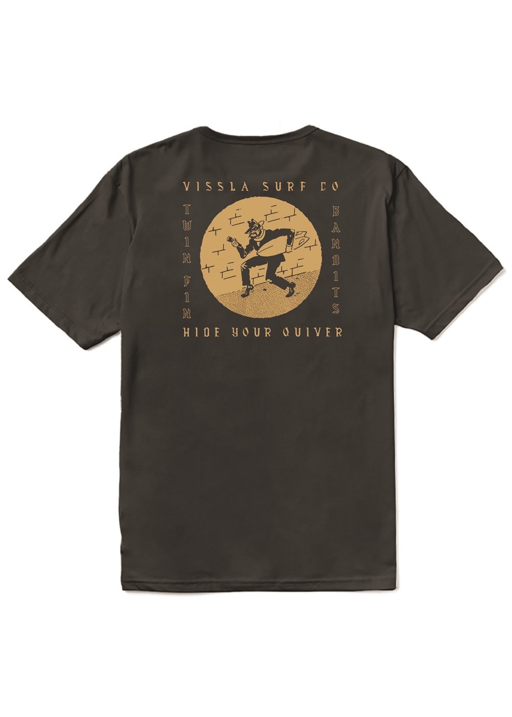 Vissla Bandit Organic Tee-PHA - Stoke Outlets