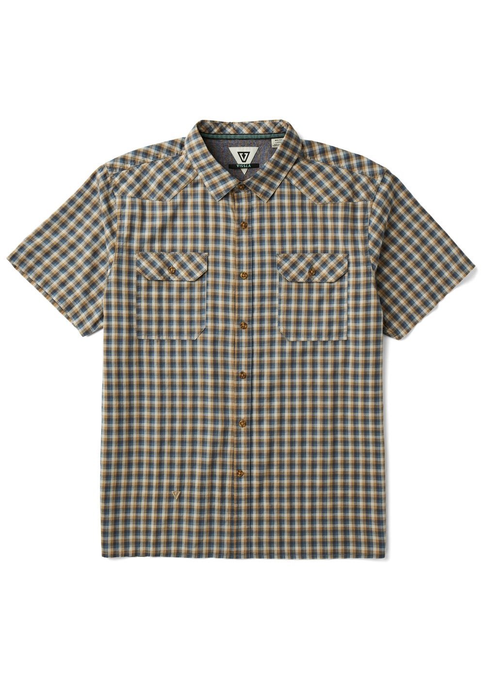 Vissla Bar V Eco SS Shirt-DKS - Stoke Outlets