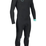 VISSLA BEWET CHIBA 3-2 FULL CHEST ZIP-BLK - Stoke Outlets