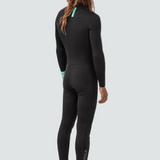 Vissla Bewet Chiba 3-2 Full Chest Zip Full Wetsuit, Black - Stoke Outlets