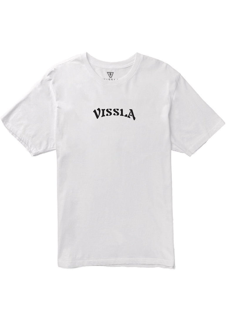 Vissla Big Cat Kids Tee - WHT - Stoke Outlets