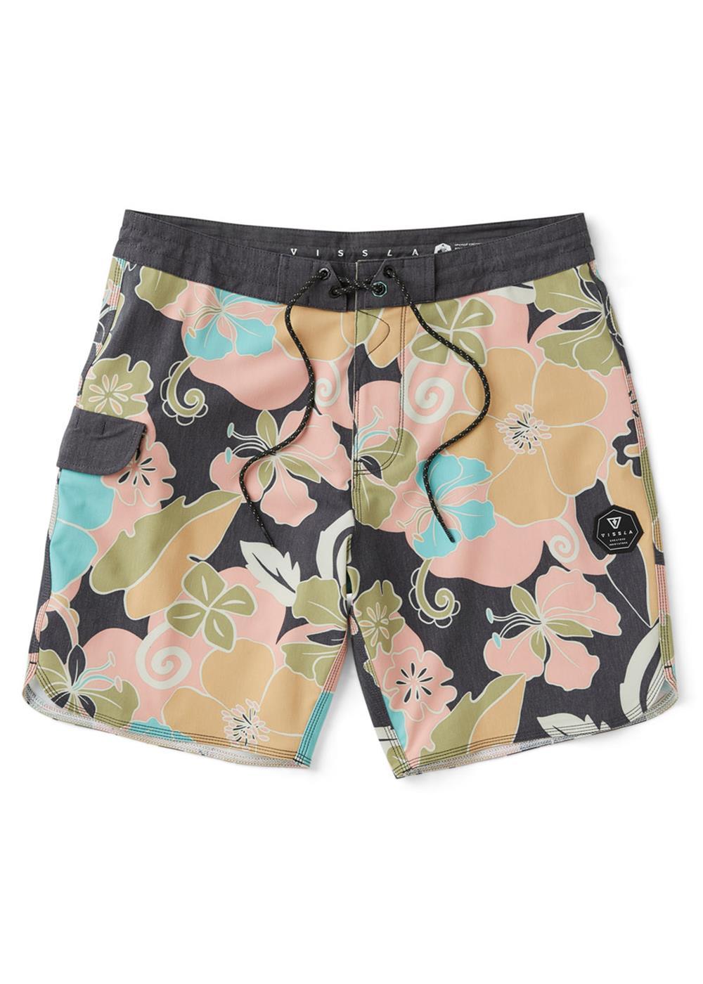 Vissla Big Kine 18.5" Boardshort - BLK - Stoke Outlets