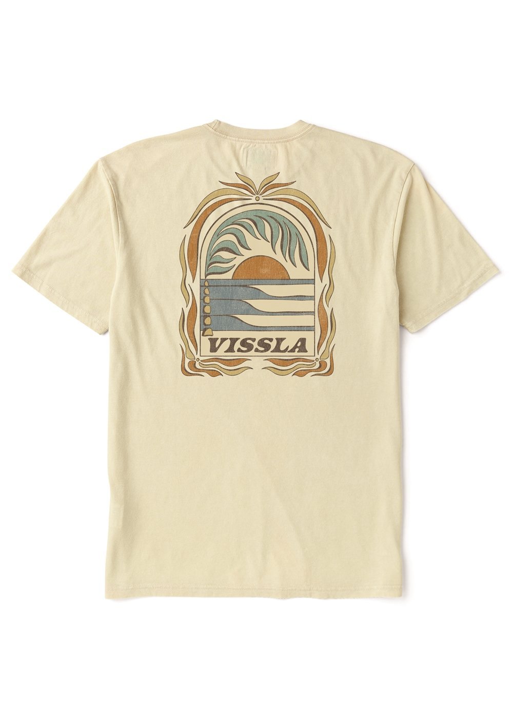 Vissla Canopy Cosmic Wash SS Tee-DUN - Stoke Outlets
