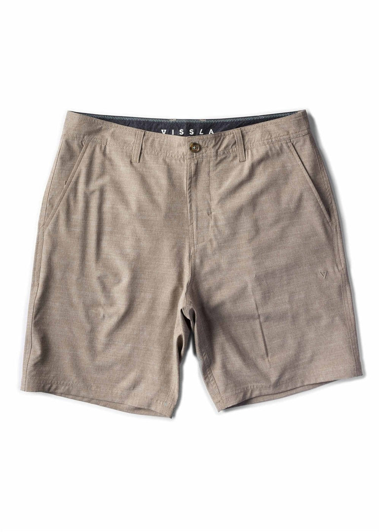 Vissla Canyons 25 Hybrid 18.5" Walkshort - KHA - Stoke Outlets