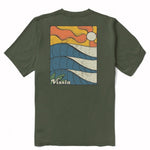 Vissla Caught Inside Premium Organic PKT Tee - SUR - Stoke Outlets