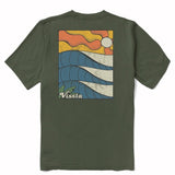 Vissla Caught Inside Premium Organic PKT Tee - SUR - Stoke Outlets