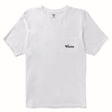 Vissla Caught Inside Premium Organic PKT Tee - WHT - Stoke Outlets