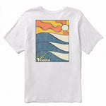 Vissla Caught Inside Premium Organic PKT Tee - WHT - Stoke Outlets