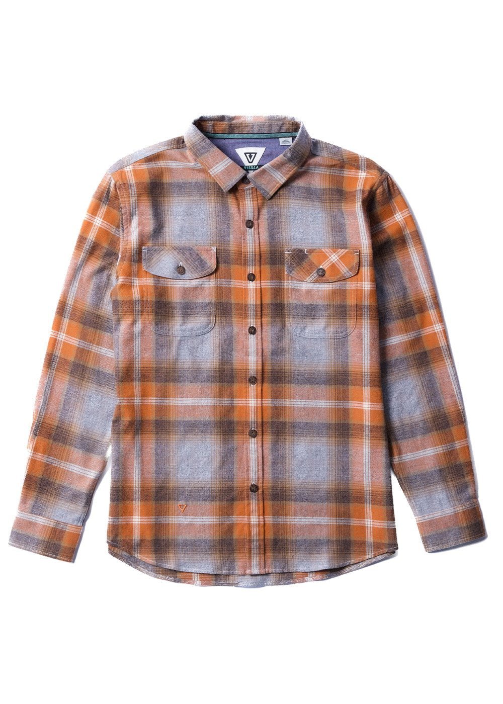 Vissla Central Coast Eco Boys Long Sleeve Flannel - Stoke Outlets
