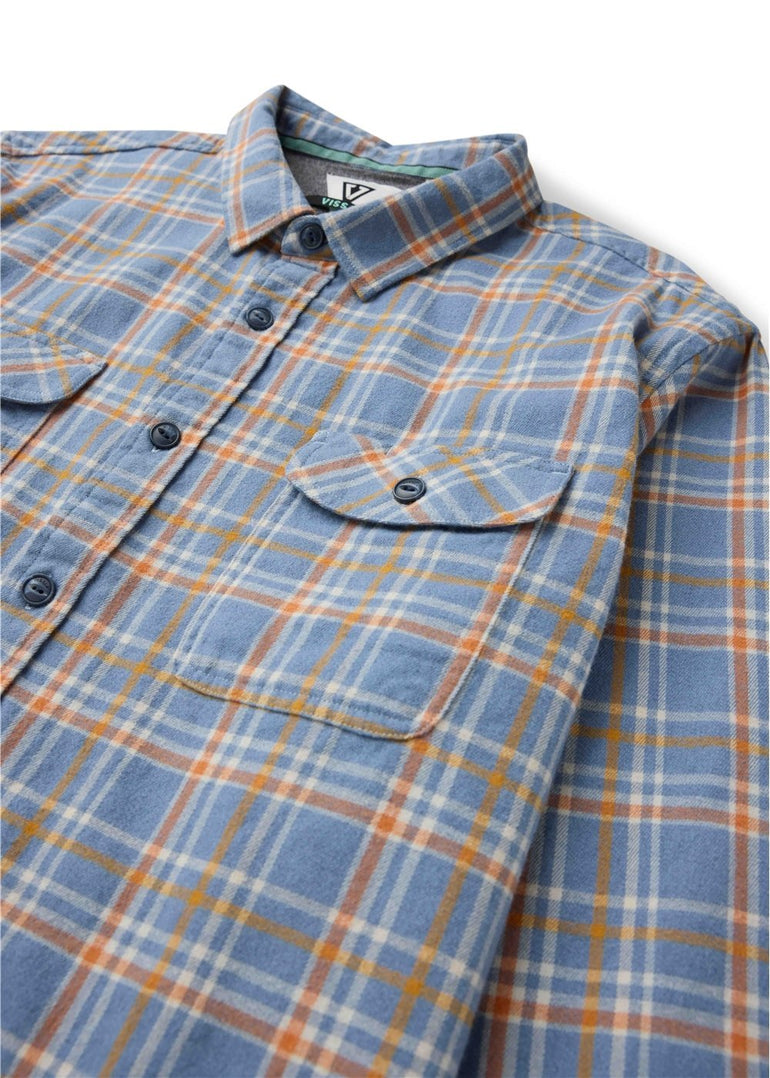 Vissla Central Coast Eco Boys LS Flannel - BHZ - Stoke Outlets
