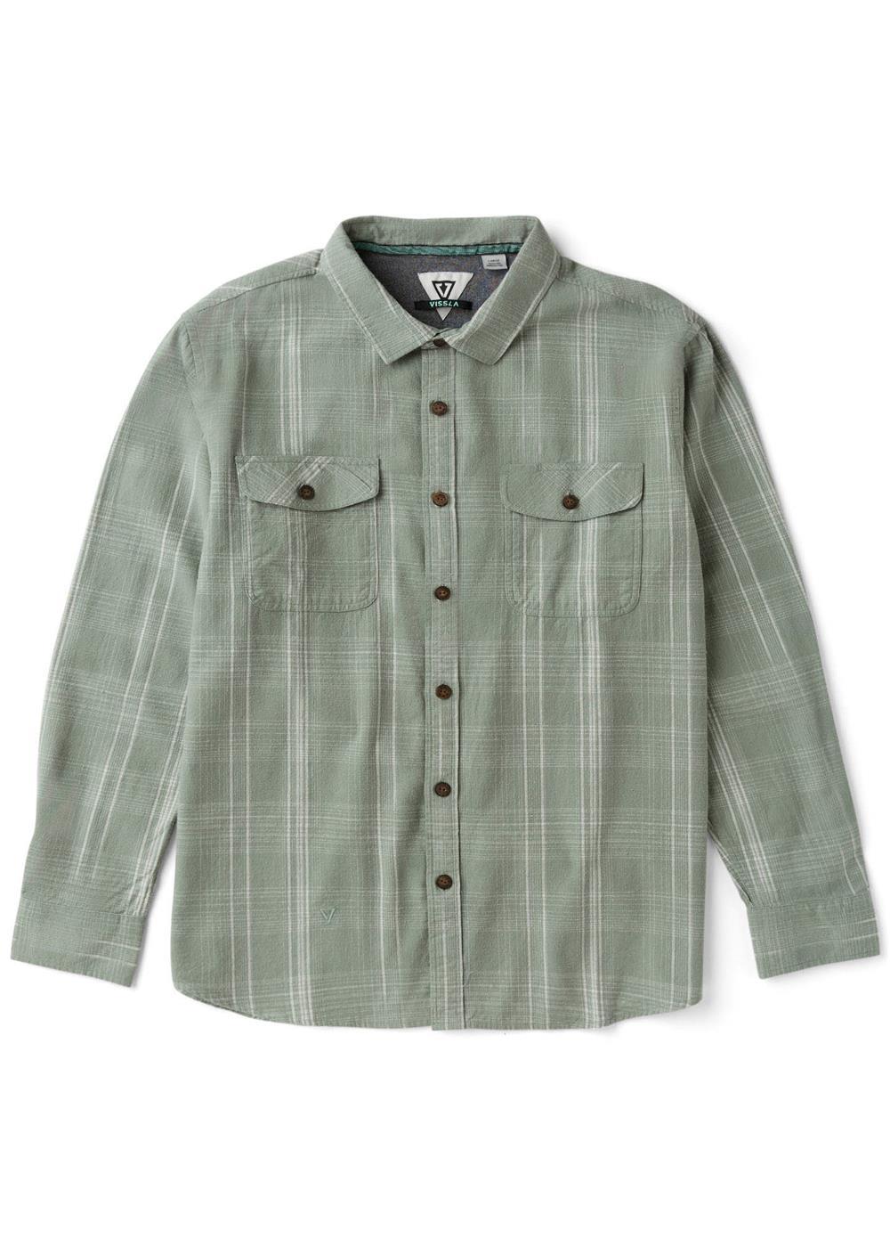 Vissla Central Coast Eco LS Flannel -ALO - Stoke Outlets