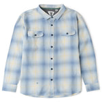 Vissla Central Coast Eco LS Flannel -DEN - Stoke Outlets